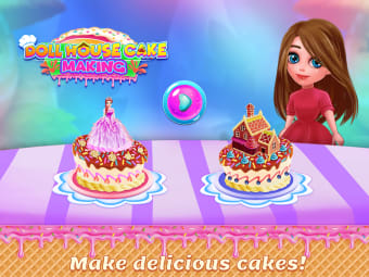 Doll House Cake Maker Game