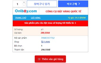 ONLBUY - đặt hàng quốc tế