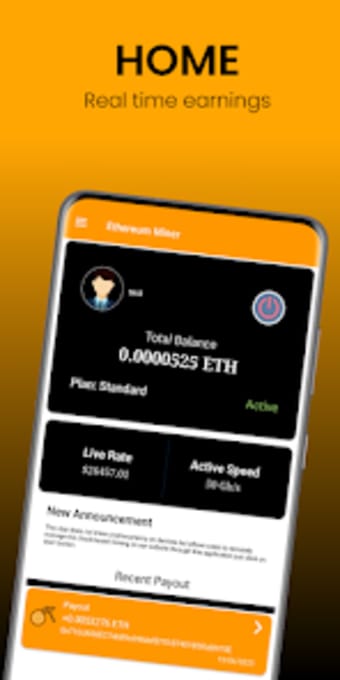 Ethereum 2.0  Eth Mining App