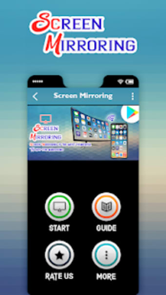 Screen Mirroring : Mobile Screen to TV