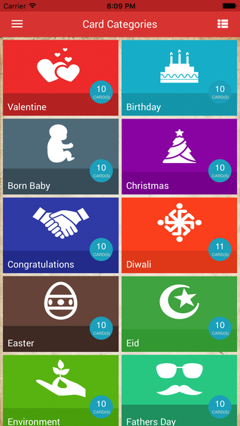 E-Cards Greeting App