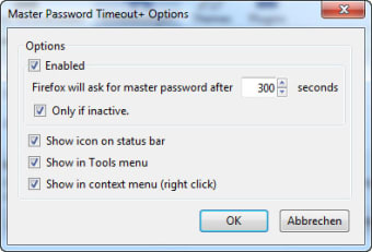 Master Password Timeout+