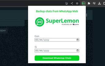 WhatsApp chat backup tool by SuperLemon