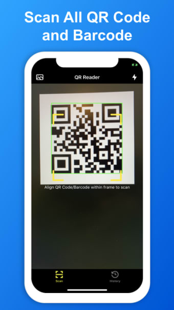 SkyBlueScan: QR Code Scanner