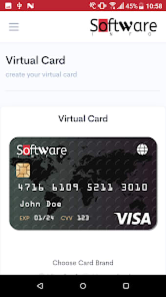 Create Virtual Card Instantly