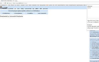 Subreddit Eradicator
