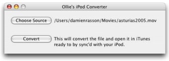 Ollie's iPod Converter