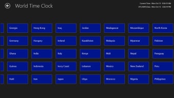 World Time Clock para Windows 10