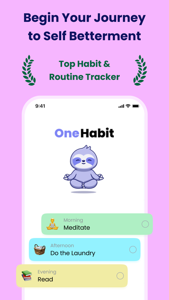 OneHabit  Habit Tracker App