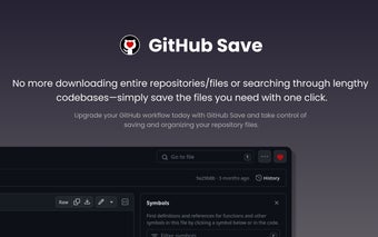 GitHub Save