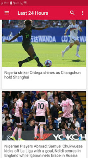 Latest Nigeria Sports News  Football News