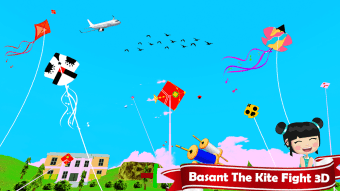 Basant The Kite Fight 3D : Kite Flying Games 2020
