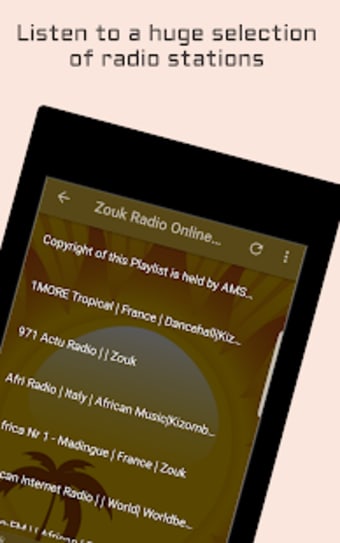 Zouk Music Radio Stations