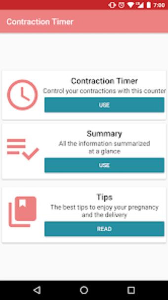 Contraction timer