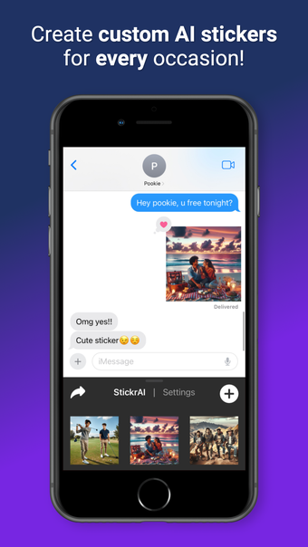 StickrAI: AI Sticker Generator