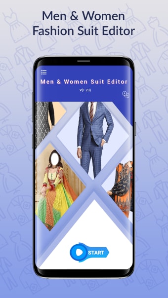 Men Women Fashion Suit Editor