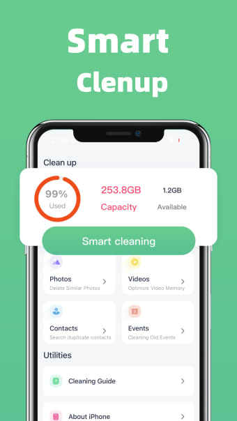 Smart Cleancleaner for phone
