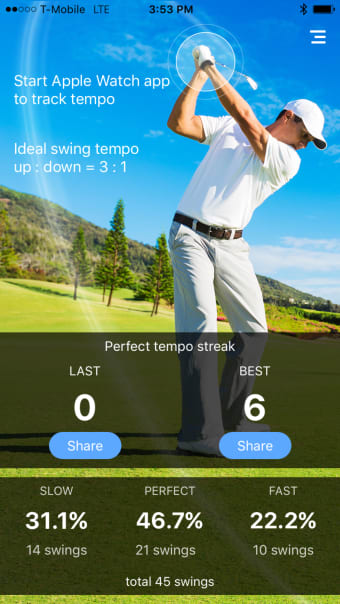 Golf Swing Tempo Analyzer