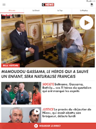 CNEWS info vidéo en France et dans le monde