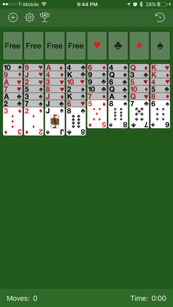 Solitary Freecell