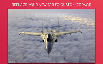 Jet Fighter Wallpaper HD Custom New Tab