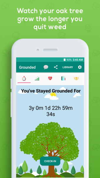 Grounded Quit Weed Tracker  Stop Smoking Cannabis