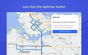 Routific for Google Maps