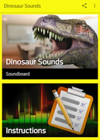 Dinosaur Soundboard