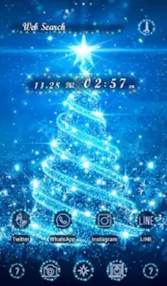 Magical Christmas Tree Theme