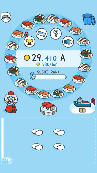 Merge Sushi: Merge and Collect