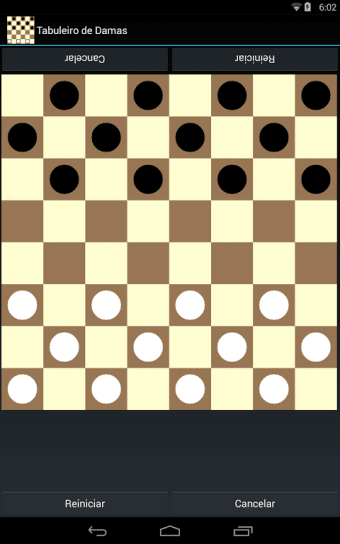 Board for Brasilian checkers