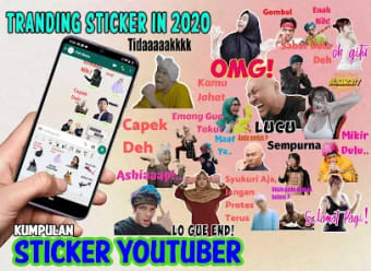 Sticker Youtuber 2020 Cute for