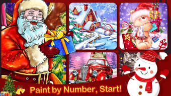 Christmas Paint by Numbers