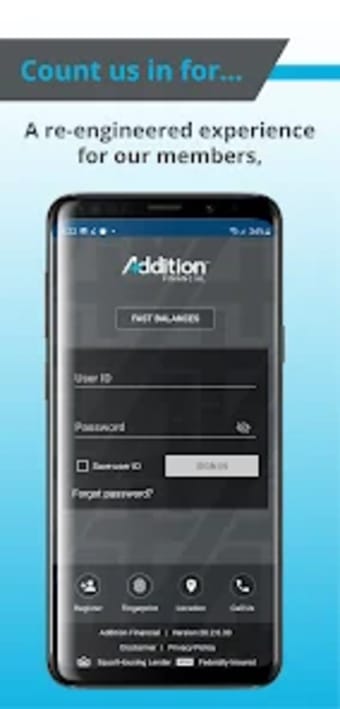 Addition Financial Mobile App