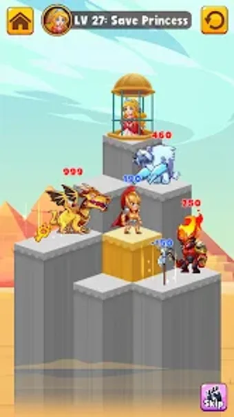 Hero Tower 2: Pyramid Puzzle