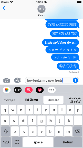 New Fonts for iPhone