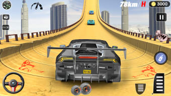 3D Mega ramp car stunt games