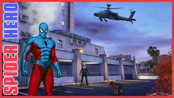 Spider Superhero Rope Man Game