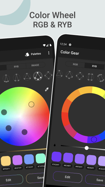 Color Gear: color wheel