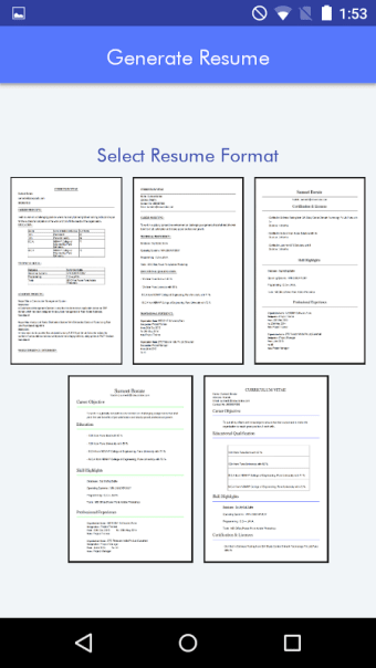 My Resume | CV Builder
