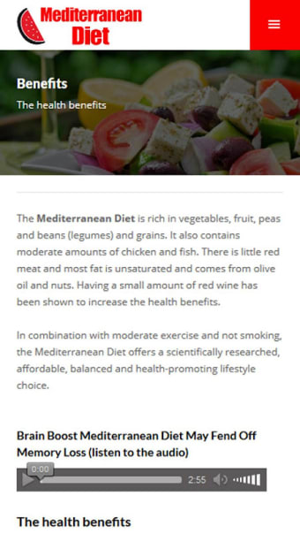 Mediterranean Diet Plan