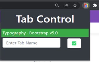 Rename Tab for Google Chrome - Extension Download