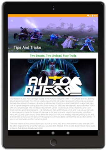 Guide for: Auto Chess