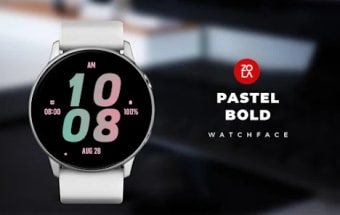 Pastel Bold Watch Face