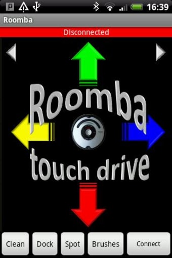 Roomba touch drive