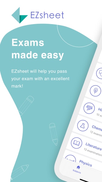 EZsheet  Exam Answers
