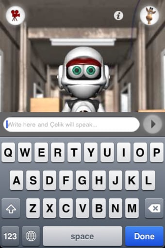 Talking Roby Celik the Robot