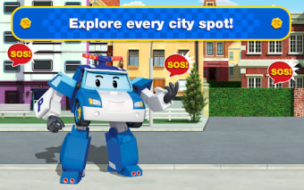 Robocar Poli and Amber: Rescue Town and City Games
