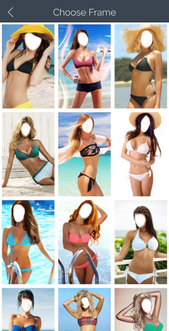 Bikini Suit Photo Montage