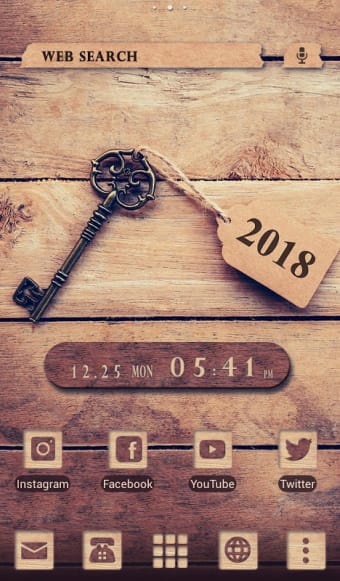 Antique Wallpaper Key to 2018 Theme